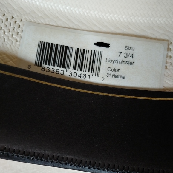 Resistol Lloydminster Straw Cowboy Hat - Picture 2 of 4